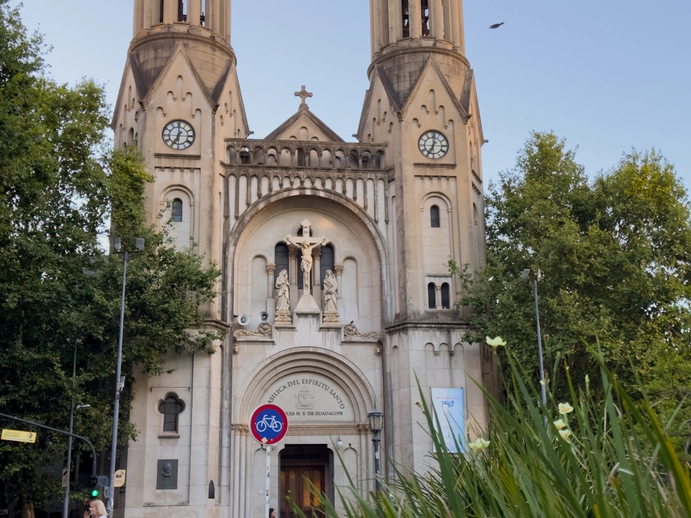 The church down the street from my apartment in Palermo Soho.