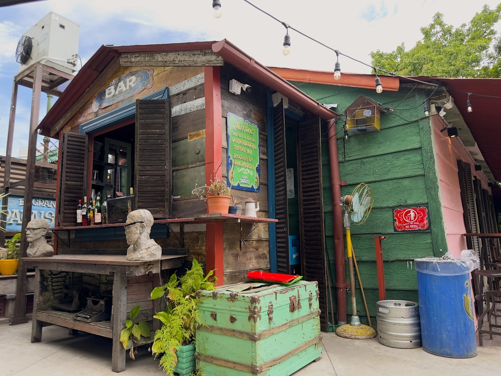 El Caminito (the little walk) in Boca is known for it's colourful buildings.