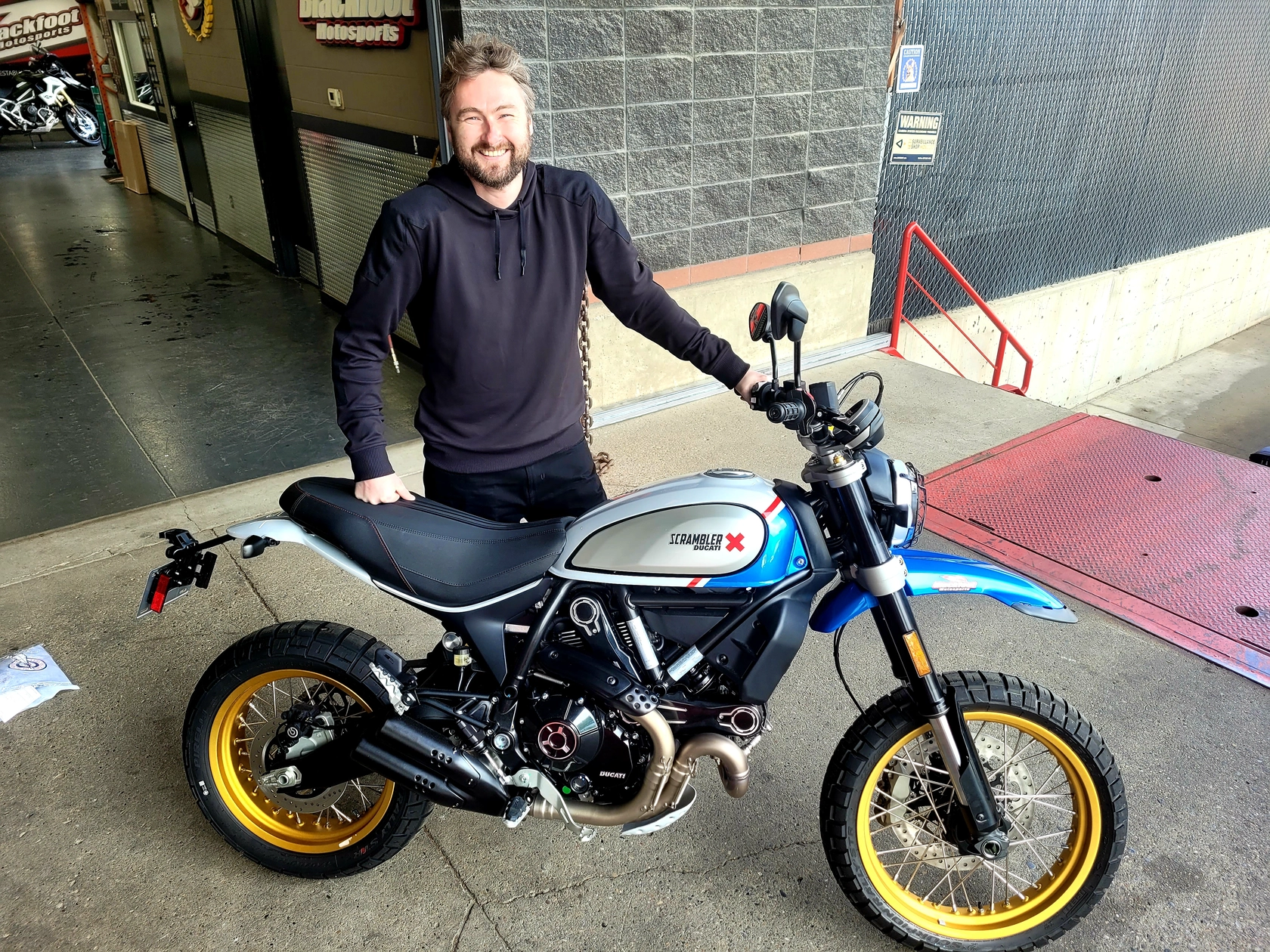 Lucia and I the day I bought her. Lucia and I the day I bought her.